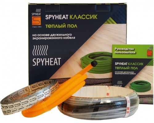 Кабель нагревательный SpyHeat 60 м, 1200 Вт электрический теплый пол SHD-20-1200