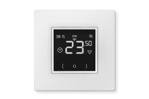 Терморегулятор Теплолюкс EcoSmart 25 Wi-Fi проводной, программируемый, белый 2239190