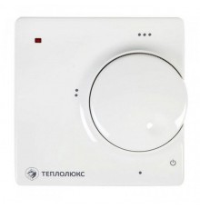 Терморегулятор Теплолюкс 510 проводной, не программируемый, белый 2176928