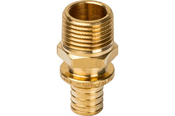 Elsen Переходник 16x1/2 Н. аксиальный PEX, латунь