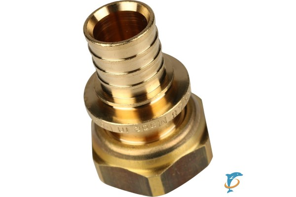 Elsen Переходник с НГ 20x1/2 В. аксиальный PEX, латунь
