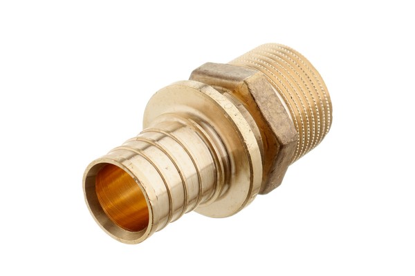 Elsen Переходник 32x1 Н. аксиальный PEX, латунь