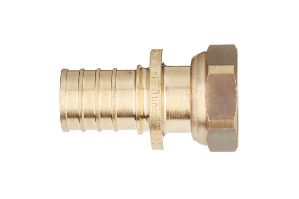 Elsen Переходник с НГ 25x3/4 В. аксиальный PEX, латунь