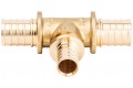 Elsen Тройник переходной 32x25x32 аксиальный PEX, латунь
