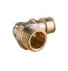 Уголок Giacomini 20x3/4 аксиальный GX127Y055 латунь PEX