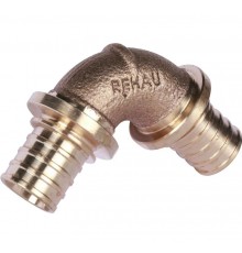 REHAU RAUTITAN PLATINUM Угольник 25x25 аксиальный PEX, бронза