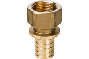 STOUT Переходник 32x1 В. аксиальный PEX, латунь