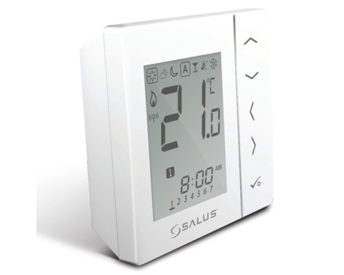 Salus VS20WRF терморегулятор комнатный беспроводной, Zigbee, Белый