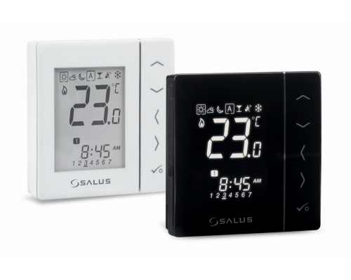 Salus терморегулятор VS30W проводной, программируемый, белый Salus терморегулятор VS30W проводной, программируемый, белый