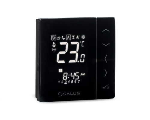 Salus VS10BRF Черный Терморегулятор беспроводной, программируемый Zigbee