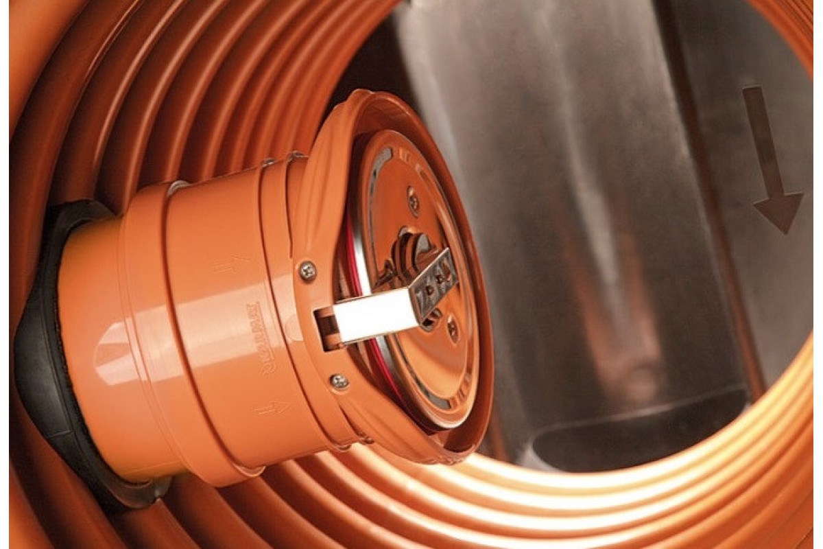 Купить обратный клапан Karmat 110мм выпускной ZBK 110