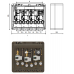 Коллектор Elsen распределительный DN20, с гидрострелкой, 1, 4 контура, 1, кВт-47, 2 м3/ч, с крепежом и теплоизоляцией