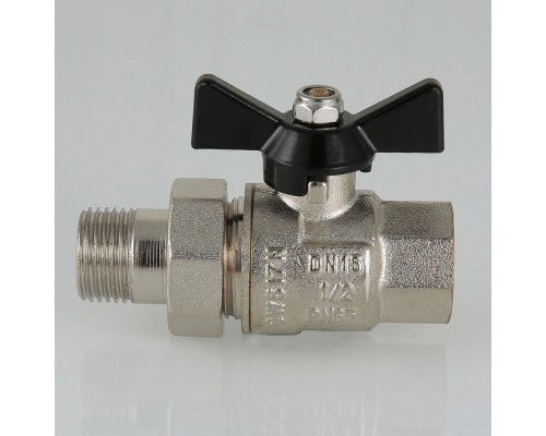 Кран шаровой Valtec PERFECT с полусгоном 1/2 вн.-нар., VT.327.N.04