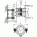 Крепление опорное, BISMAT 1000 KA/GA, DN-150, чёрный