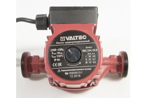 Насос циркуляционный Valtec VRS 25/4-180 для отопления VRS.254.18.0