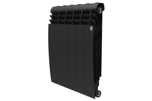 Биметаллический радиатор Royal Thermo Biliner Noir Sable 500/6 секций, НС-1176312