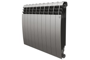 Биметаллический радиатор Royal Thermo Biliner Satin Silver 500/10 секций, НС-1176315