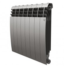 Биметаллический радиатор Royal Thermo Biliner Satin Silver 500/8 секций, НС-1176319