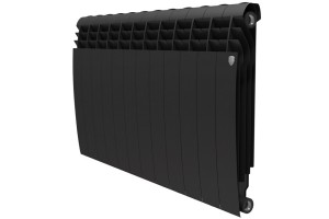 Биметаллический радиатор Royal Thermo Biliner Noir Sable 500/12 секций, НС-1176310