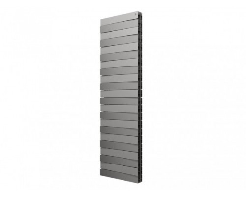 Биметаллический радиатор Royal Thermo PianoForte Tower Silver Satin 18 секций, НС-1176348