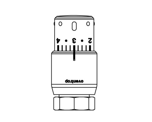 Головка термостатическая OVENTROP (101 20 65)