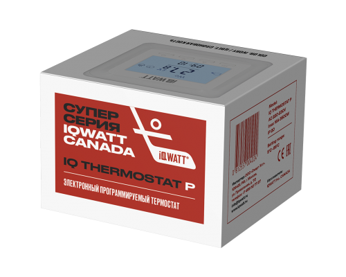 Терморегулятор IQ Watt Thermostat P белый