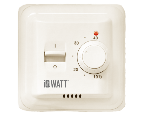 Терморегулятор IQ Watt Thermostat M кремовый