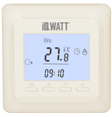 Терморегулятор IQ Watt Thermostat P кремовый