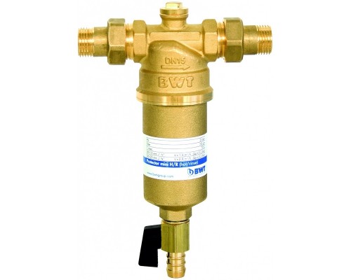 BWT Protector mini H/R 1/2 фильтр механической очистки горячей воды, 810506