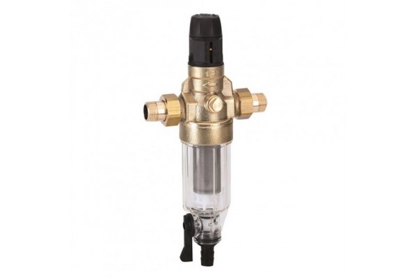 BWT Protector mini С/R HWS 3/4 фильтр механической очистки воды с редуктором давления, 810549
