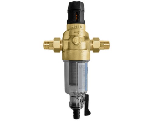 BWT Protector mini С/R HWS 3/4 фильтр механической очистки воды с редуктором давления, 810549