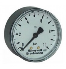 Манометр горизонтальный Resideo Braukmann (Honeywell) M07M-A10 (1/4 10 бар)