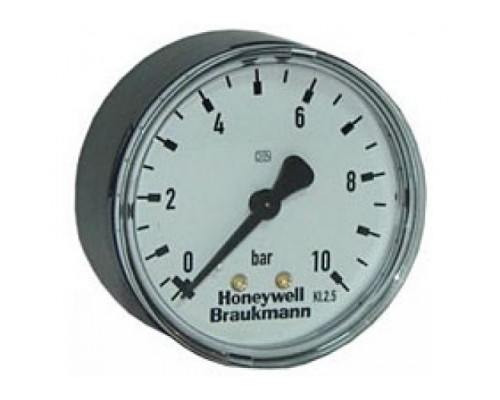 Манометр горизонтальный Resideo Braukmann (Honeywell) M07M-A10 (1/4 10 бар)