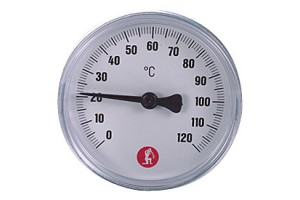 Термометр Giacomini от 0 до +120℃ 1/2 аксиальный, R540Y003