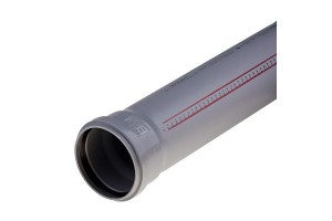 Труба канализационная Ostendorf 110 мм, длина 3000 мм, 115070