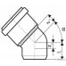 Отвод 110 мм 67° для внутренней канализации Ostendorf, 115130