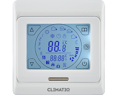 Терморегулятор для теплого пола CLIMATIQ ST белый