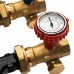 STOUT Насосная группа с 3-х ходовым приводным смесителем 1с насосом Grundfos UPSO 25-65