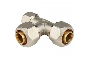 STOUT Тройник переходной 26х26х20 для металлопластиковых труб винтовой