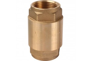 STOUT 1 Клапан обратный пружинный муфтовый с металлическим седлом