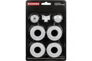 ROMMER 1/2 монтажный комплект 7 в 1 (RAL9016)