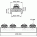 Walraven Соединитель профиля U-образный BIS RapidRail WM0-35 200 мм