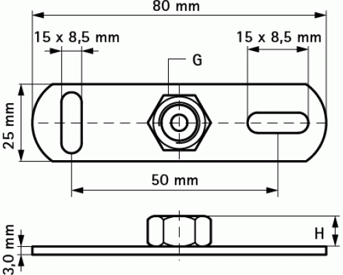 Walraven Подпятник BIS M10