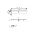 Дренажный канал TECE TECElinus шдв 135*700*125 нержавеющая сталь