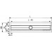 Дренажный канал TECE TECEdrainline шдв 151*700*65 нержавеющая сталь