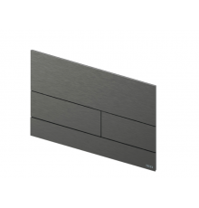 Клавиша смыва TECE TECEsquare для смывных бачков шгв 220*3*150 цвет-Brushed Black Chrome