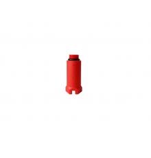 ELSEN Заглушка тестовая удлиненная 20x1/2 с наружной резьбой красная