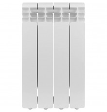 Global ISEO 500 4 секции радиатор алюминиевый боковое подключение (белый RAL 9010)