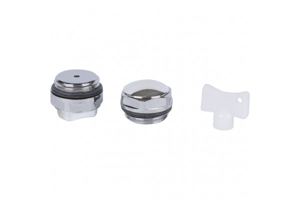 011046 CHROME Global KIT 1/2 Присоединительный набор для радиатора (цвет хром.))