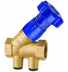 MVI Балансировочный клапан DN 15 1/2 ВВ PN 25 с наклонным штоком ручной